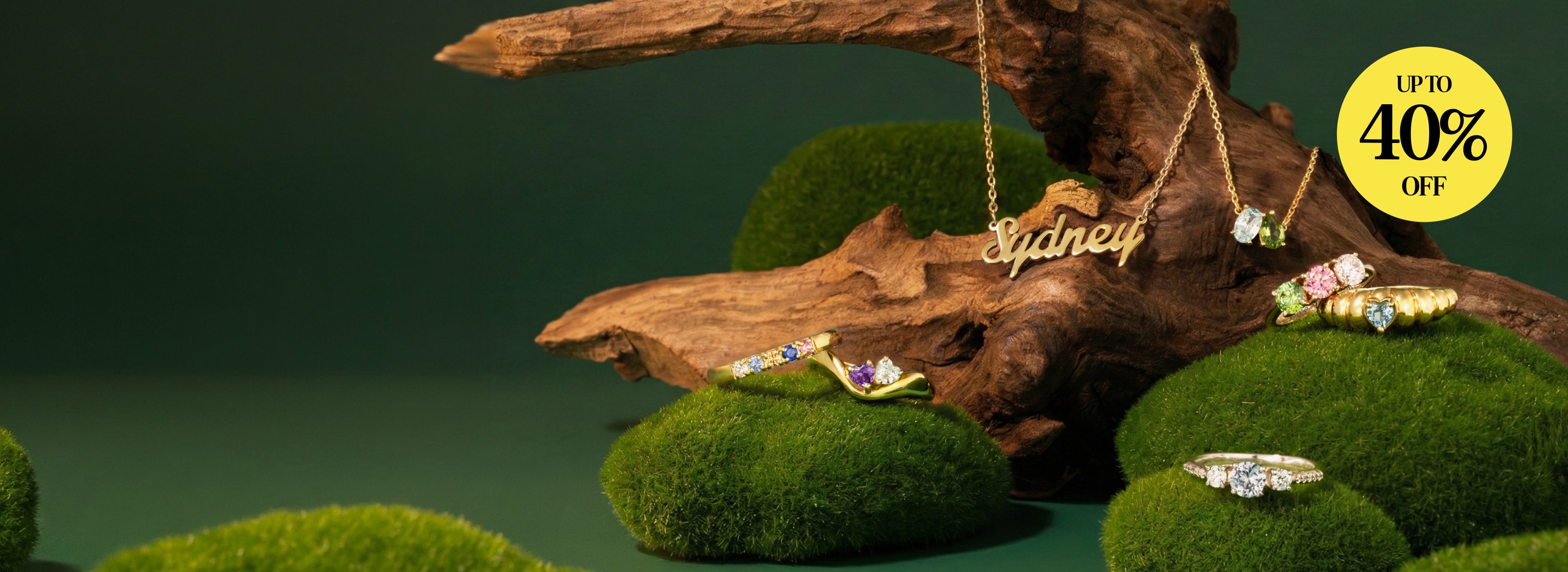 Save up to 40% off on the Spring Collection