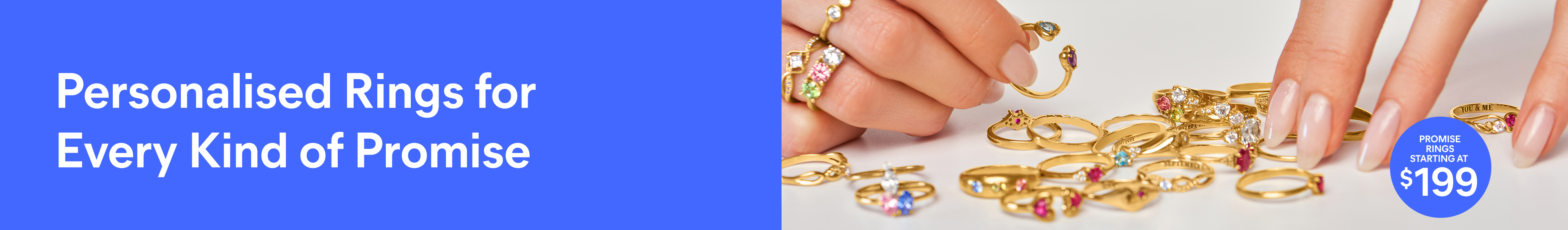 Promise Rings Starting At $199