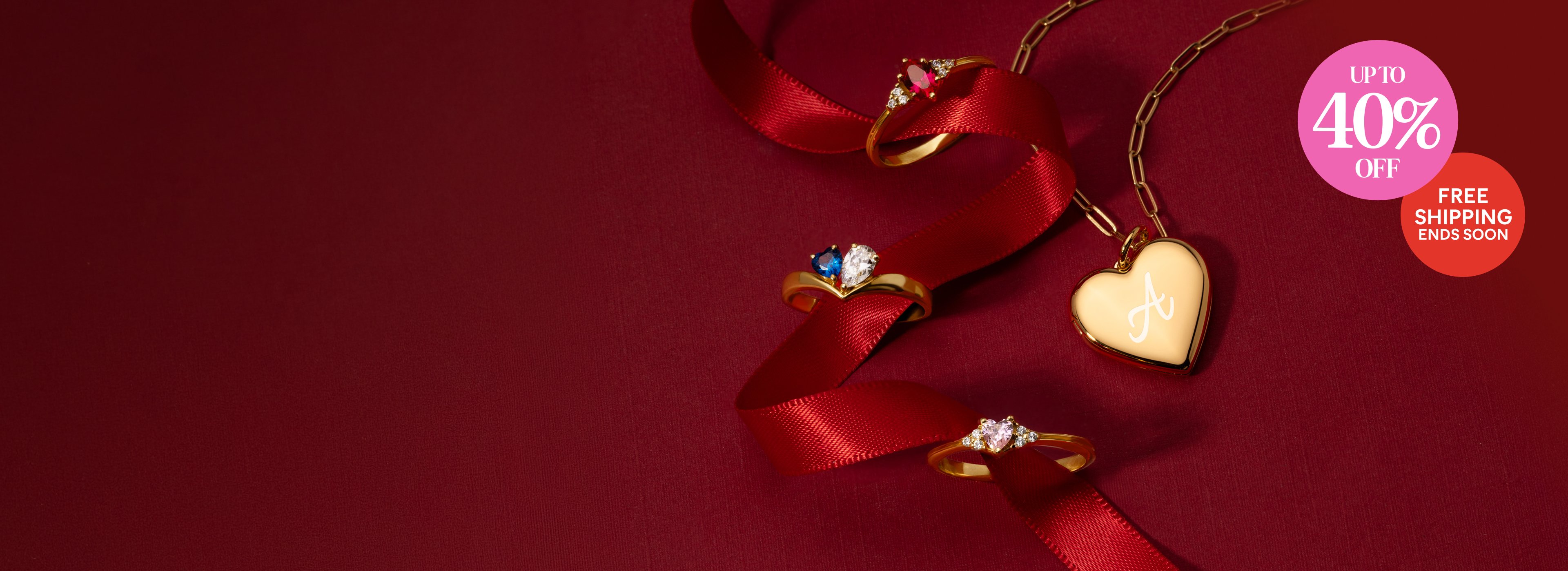 Save up to 40% off, free shipping ends soon